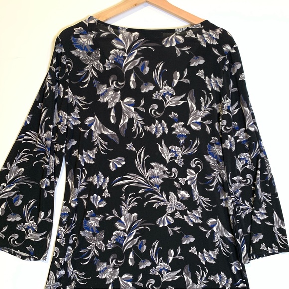 White House Black Market Party/Cocktail 3/4 Sleeve Dress Size Medium - Picture 2 of 12